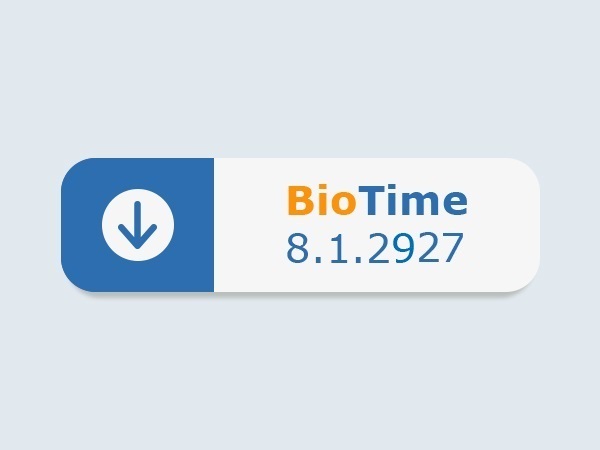 Новая версия BioTime 8.1.2927